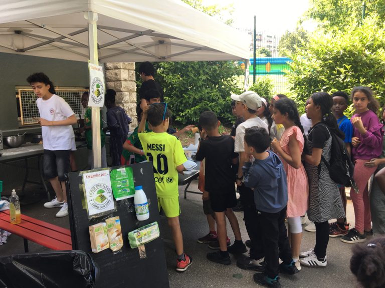 L&rsquo;atelier gaufres-crêpes « Au pied de l&rsquo;immeuble »